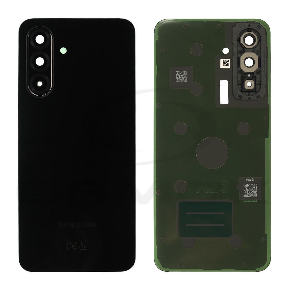 KLAPKA BATERII / OBUDOWA SAMSUNG A266 GALAXY A26 5G CZARNA GH82-37020A ORYGINAŁ SERVICE PACK