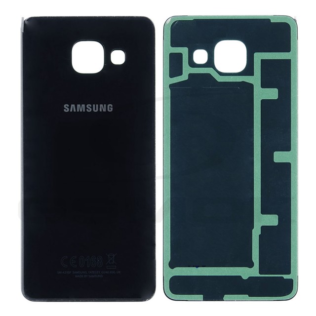 KLAPKA BATERII / OBUDOWA SAMSUNG A310 GALAXY A3 2016 CZARNA GH82-11093B GH82-11094B ORYGINAŁ SERVICE PACK