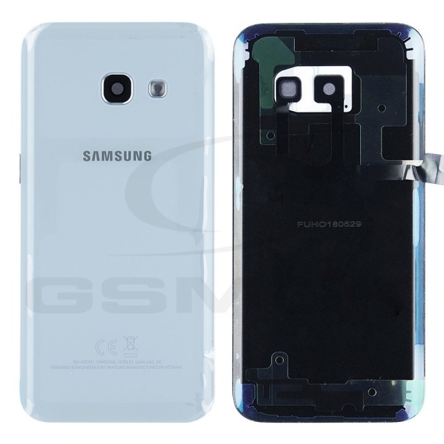 KLAPKA BATERII / OBUDOWA SAMSUNG A320 GALAXY A3 2017 NIEBIESKA GH82-13636C ORYGINAŁ SERVICE PACK
