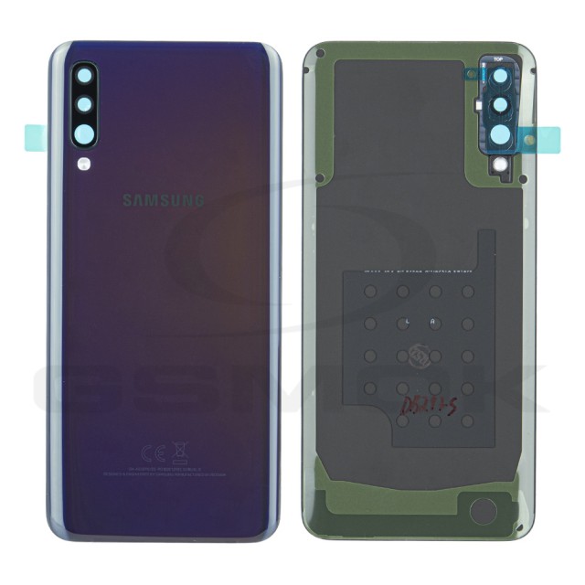 KLAPKA BATERII / OBUDOWA SAMSUNG A505 GALAXY A50 CZARNA GH82-19229A ORYGINAŁ SERVICE PACK