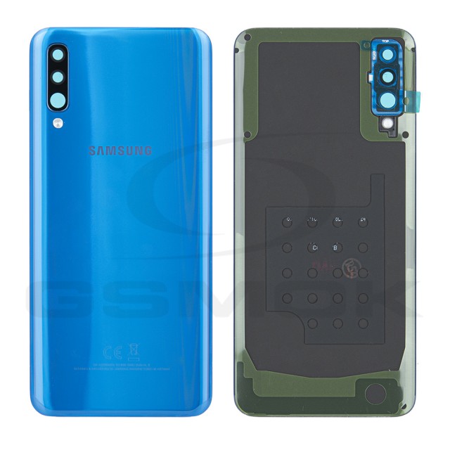 KLAPKA BATERII / OBUDOWA SAMSUNG A505 GALAXY A50 NIEBIESKA GH82-19229C ORYGINAŁ SERVICE PACK