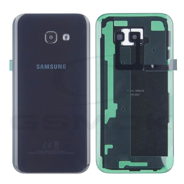 KLAPKA BATERII / OBUDOWA SAMSUNG A520 GALAXY A5 2017 CZARNA GH82-13638A ORYGINAŁ SERVICE PACK