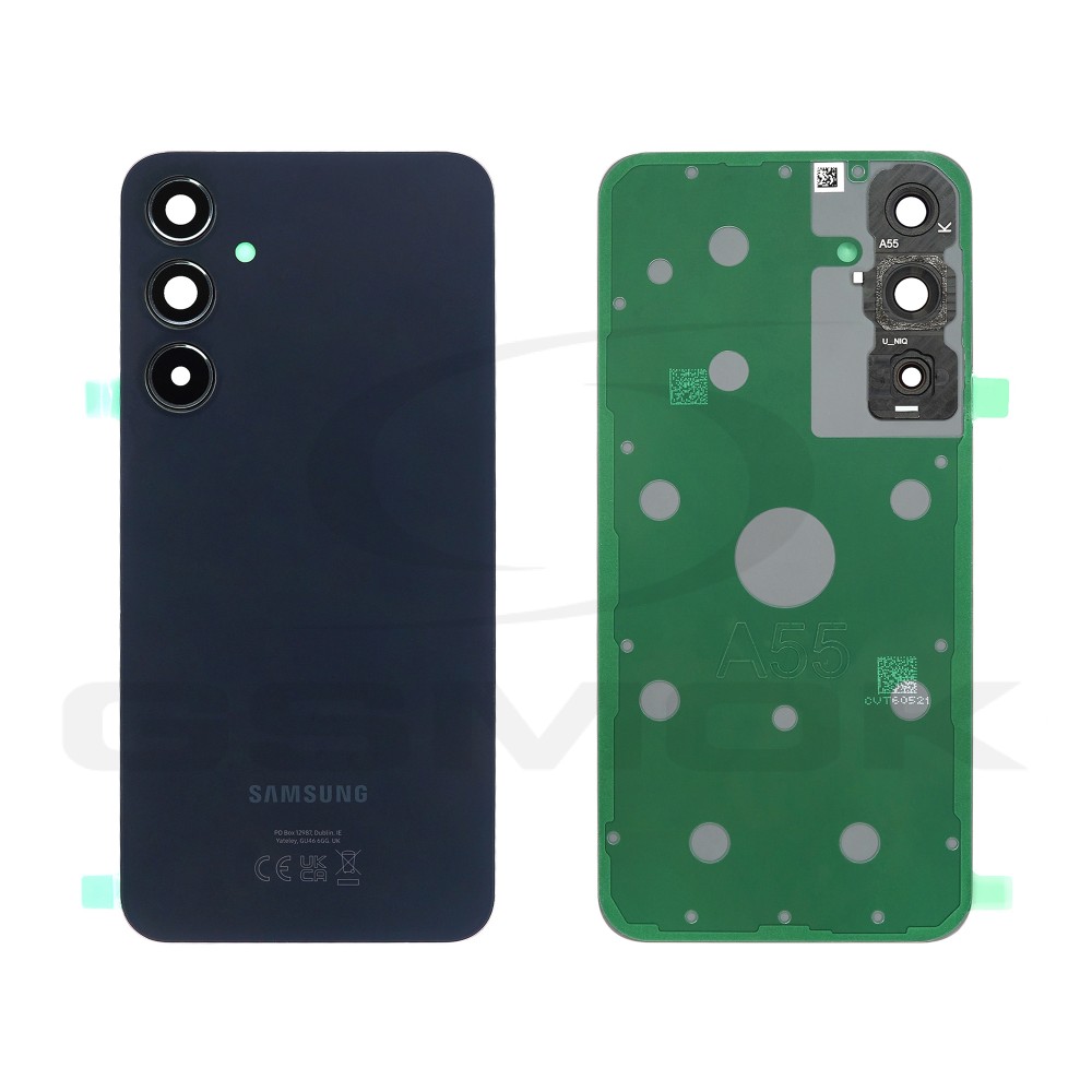 KLAPKA BATERII OBUDOWA SAMSUNG A556 GALAXY A55 5G GRANATOWA GH82-34284A ORYGINAŁ SERVICE PACK