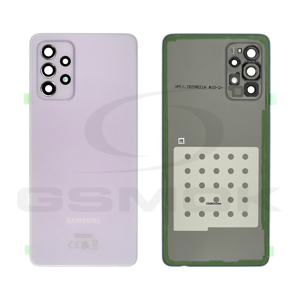 KLAPKA BATERII / OBUDOWA SAMSUNG A725 GALAXY A72 FIOLETOWA GH82-25448C GH82-25449C ORYGINAŁ SERVICE PACK