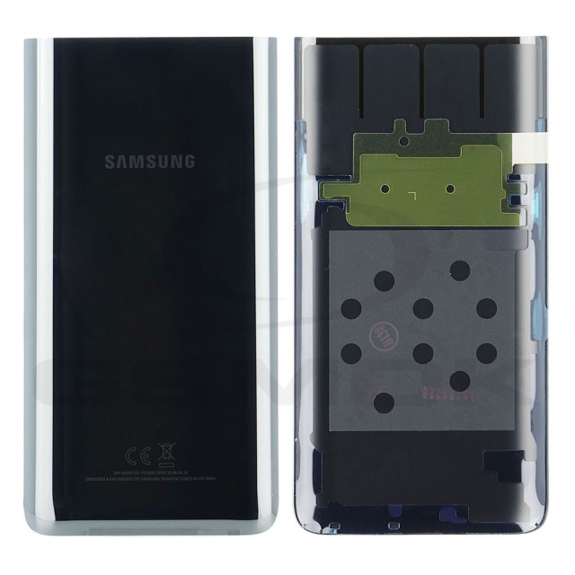 KLAPKA BATERII / OBUDOWA SAMSUNG A805 GALAXY A80 CZARNA GH82-20055A ORYGINAŁ SERVICE PACK