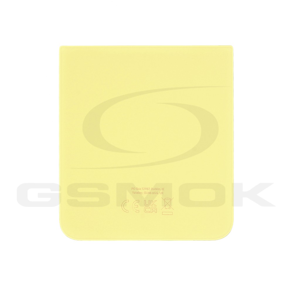 KLAPKA BATERII / OBUDOWA SAMSUNG F731 GALAXY Z FLIP 5 5G ŻÓŁTA GH82-31929G ORYGINAŁ SERVICE PACK