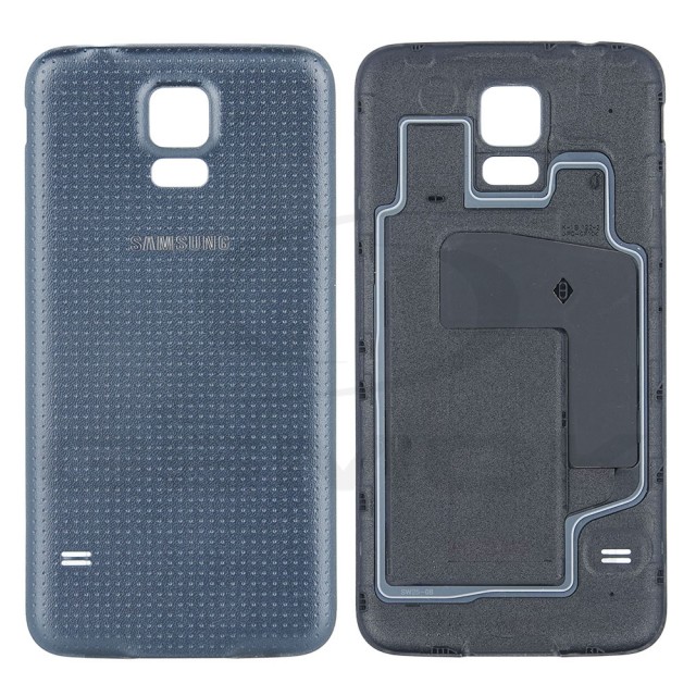 KLAPKA BATERII / OBUDOWA SAMSUNG G900 GALAXY S5 CZARNA GH98-32016B ORYGINAŁ SERVICE PACK