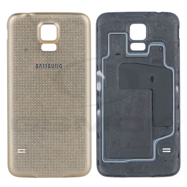 KLAPKA BATERII / OBUDOWA SAMSUNG G900 GALAXY S5 ZŁOTA GH98-32016D ORYGINAŁ SERVICE PACK
