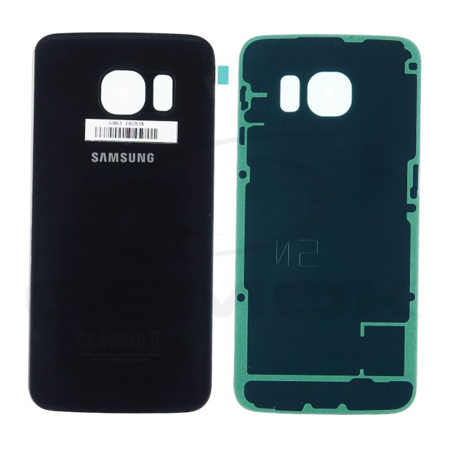 KLAPKA BATERII / OBUDOWA SAMSUNG G925 GALAXY S6 EDGE CZARNA GH82-09602A GH82-09645A ORYGINAŁ SERVICE PACK