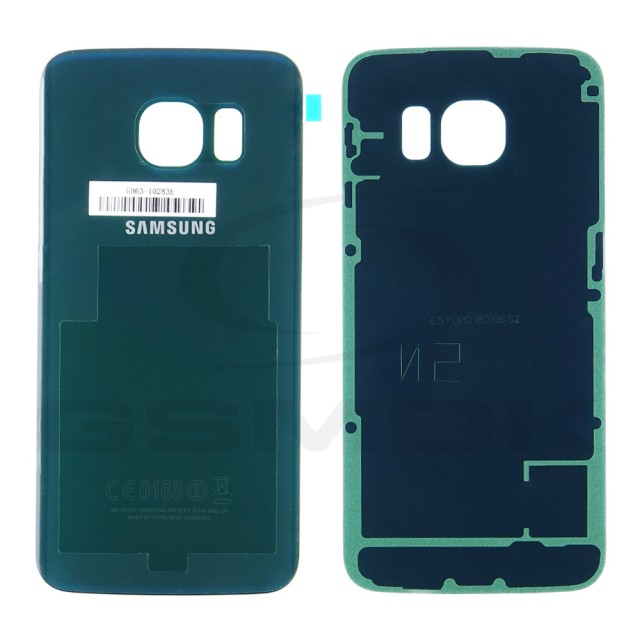 KLAPKA BATERII / OBUDOWA SAMSUNG G925 GALAXY S6 EDGE ZIELONA GH82-09602E GH82-09645E ORYGINAŁ SERVICE PACK