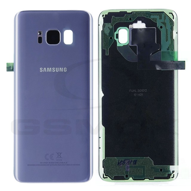 KLAPKA BATERII / OBUDOWA SAMSUNG G950 GALAXY S8 FIOLET GH82-13962C ORYGINAŁ SERVICE PACK