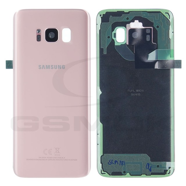 KLAPKA BATERII / OBUDOWA SAMSUNG G950 GALAXY S8 RÓŻOWA GH82-13962E GH97-20219E ORYGINAŁ SERVICE PACK