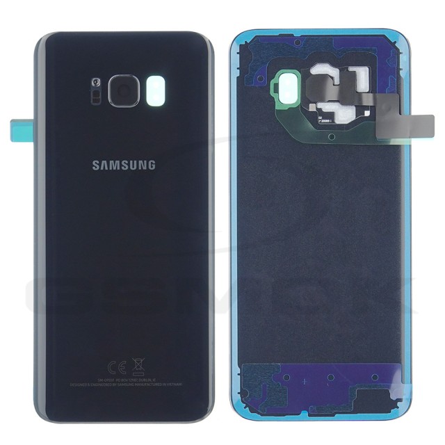 KLAPKA BATERII / OBUDOWA SAMSUNG G955 GALAXY S8 PLUS CZARNA GH82-14015A ORYGINAŁ SERVICE PACK
