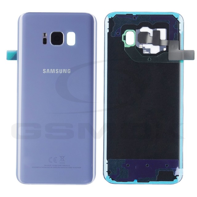 KLAPKA BATERII / OBUDOWA SAMSUNG G955 GALAXY S8 PLUS FIOLETOWA GH82-14015C ORYGINAŁ SERVICE PACK