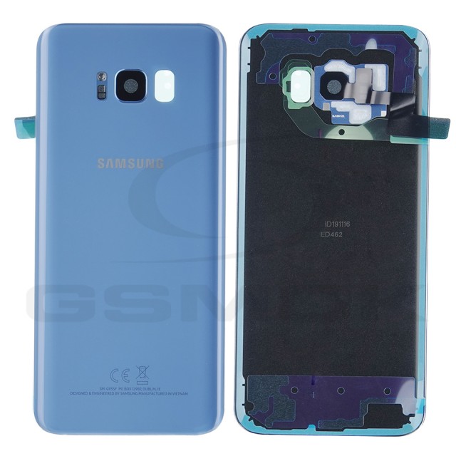 KLAPKA BATERII / OBUDOWA SAMSUNG G955 GALAXY S8 PLUS NIEBIESKA GH82-14015D ORYGINAŁ SERVICE PACK