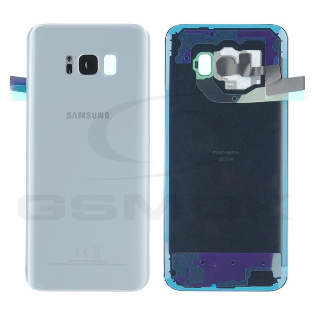 KLAPKA BATERII / OBUDOWA SAMSUNG G955 GALAXY S8 PLUS SREBRNA GH82-14015B GH97-20247B ORYGINAŁ SERVICE PACK