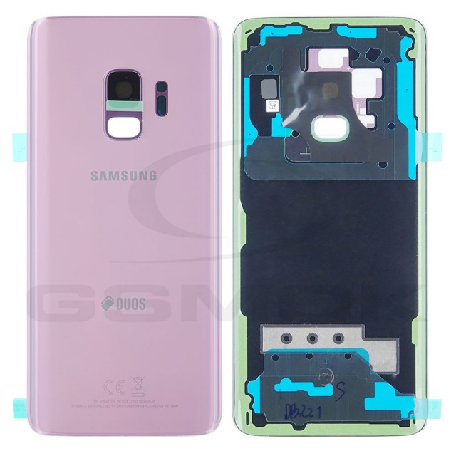 KLAPKA BATERII / OBUDOWA SAMSUNG G960 GALAXY S9 DUOS FIOLETOWA GH82-15875B ORYGINAŁ SERVICE PACK
