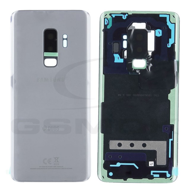 KLAPKA BATERII / OBUDOWA SAMSUNG G965 GALAXY S9 PLUS DUOS TITANIUM GRAY GH82-15660C ORYGINAŁ SERVICE PACK