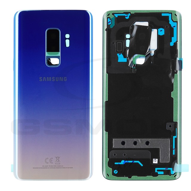 KLAPKA BATERII / OBUDOWA SAMSUNG G965 GALAXY S9 PLUS POLARIS BLUE GH82-15652G ORYGINAŁ SERVICE PACK