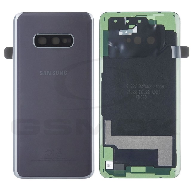 KLAPKA BATERII / OBUDOWA SAMSUNG G970 GALAXY S10E CZARNA GH82-18452A GH82-18492A ORYGINAŁ SERVICE PACK