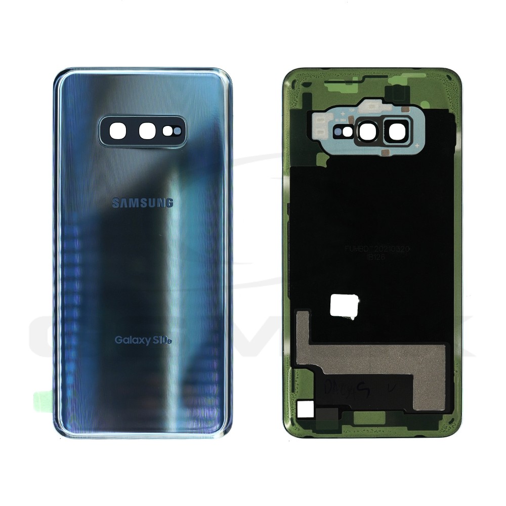 KLAPKA BATERII / OBUDOWA SAMSUNG G970 GALAXY S10E NIEBIESKA GH82-18452C ORYGINAŁ SERVICE PACK