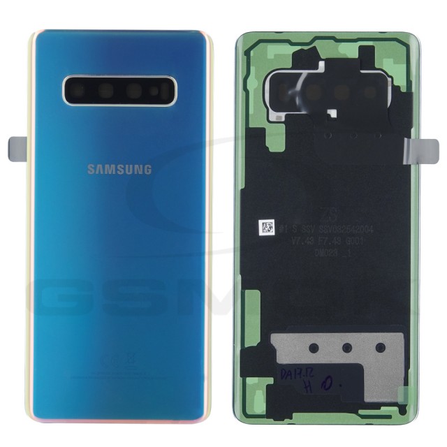 KLAPKA BATERII / OBUDOWA SAMSUNG G975 GALAXY S10 PLUS SREBRNA GH82-18406G ORYGINAŁ SERVICE PACK