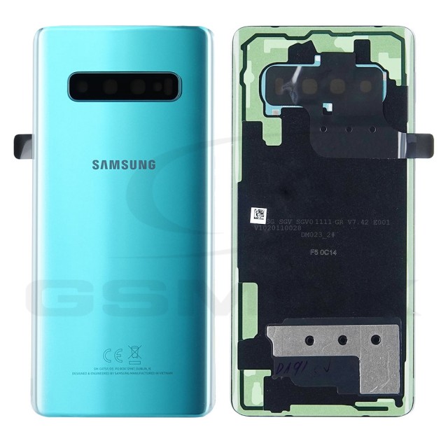 KLAPKA BATERII / OBUDOWA SAMSUNG G975 GALAXY S10 PLUS ZIELONA GH82-18406E ORYGINAŁ SERVICE PACK