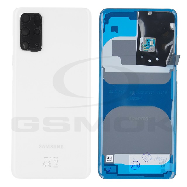 KLAPKA BATERII / OBUDOWA SAMSUNG G985 G986 GALAXY S20 PLUS BIAŁA GH82-21634B GH82-22032B GH82-27287B GH82-27259C ORYGINAŁ SERVICE PACK