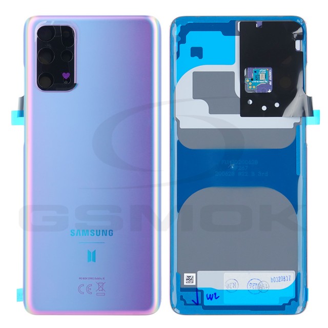 KLAPKA BATERII / OBUDOWA SAMSUNG G985 G986 GALAXY S20 PLUS FIOLETOWA GH82-21634K GH82-22032K GH82-27287K BTS EDITION ORYGINAŁ SERVICE PACK