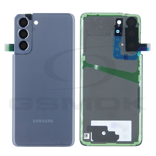 KLAPKA BATERII / OBUDOWA SAMSUNG G991 GALAXY S21 SZARA Z SZYBKĄ KAMERY GH82-24519A GH82-24520A GH82-27262A ORYGINAŁ SERVICE PACK