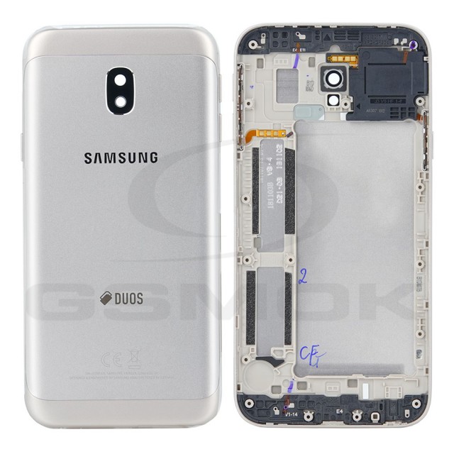 KLAPKA BATERII / OBUDOWA SAMSUNG J330 GALAXY J3 2017 DUOS ZŁOTA GH82-14891C ORYGINAŁ SERVICE PACK