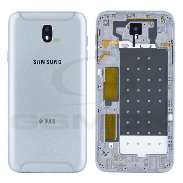 KLAPKA BATERII / OBUDOWA SAMSUNG J730 GALAXY J7 2017 SILVER BLUE GH82-14448B ORYGINAŁ SERVICE PACK