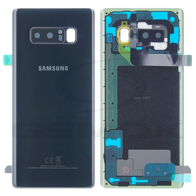KLAPKA BATERII / OBUDOWA SAMSUNG N950 GALAXY NOTE 8 CZARNA GH82-14979A ORYGINAŁ SERVICE PACK