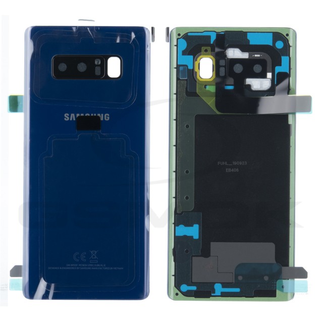 KLAPKA BATERII / OBUDOWA SAMSUNG N950 GALAXY NOTE 8 NIEBIESKA GH82-14979B ORYGINAŁ SERVICE PACK