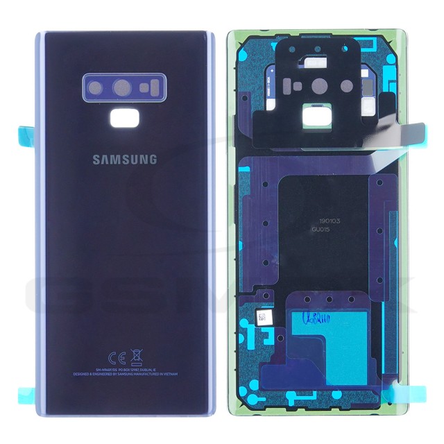 KLAPKA BATERII / OBUDOWA SAMSUNG N960 GALAXY NOTE 9 NIEBIESKA GH82-16920B ORYGINAŁ SERVICE PACK