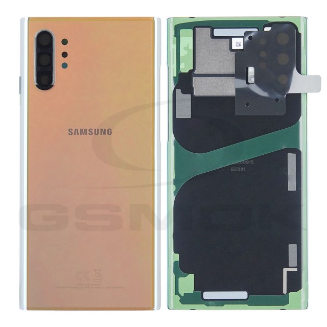 KLAPKA BATERII / OBUDOWA SAMSUNG N975 GALAXY NOTE 10 PLUS AURA GLOW GH82-20588C ORYGINAŁ SERVICE PACK