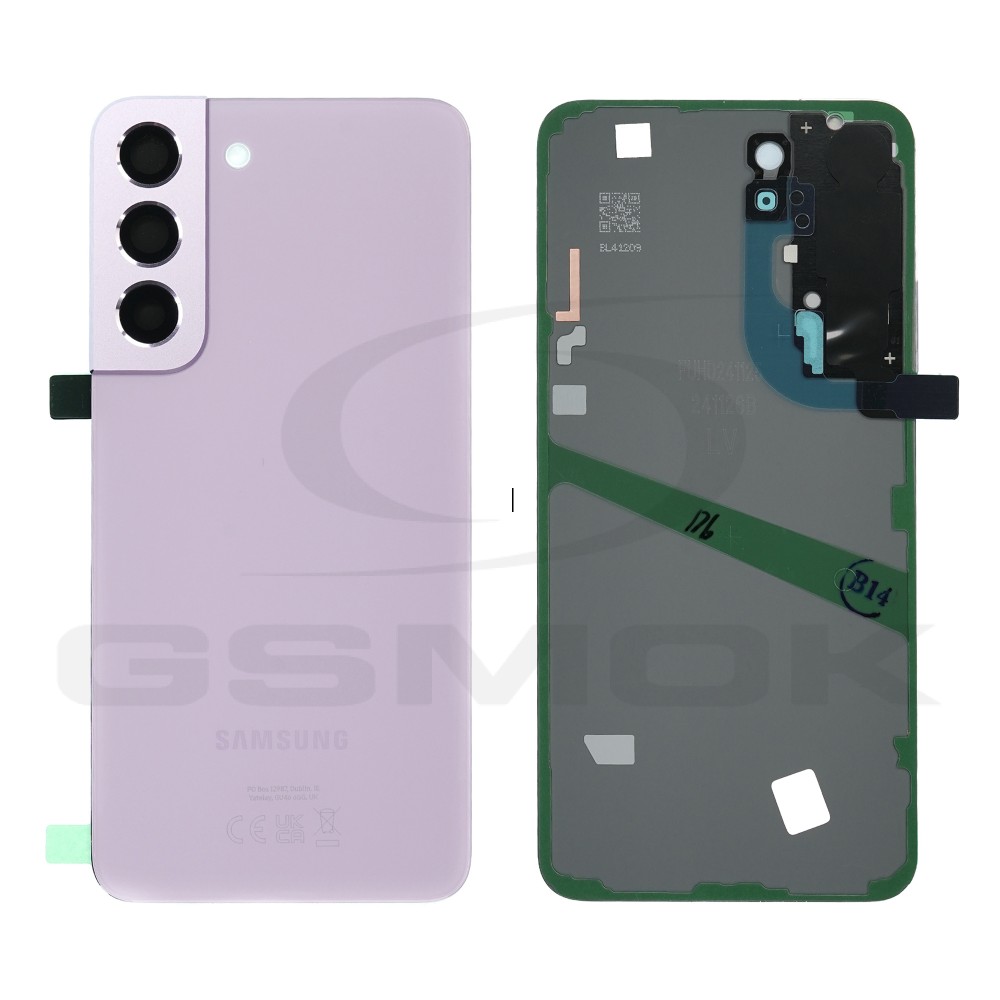 KLAPKA BATERII / OBUDOWA SAMSUNG S901 GALAXY S22 5G MOCNY FIOLETOWY GH82-27435J GH82-27434J ORYGINAŁ SERVICE PACK