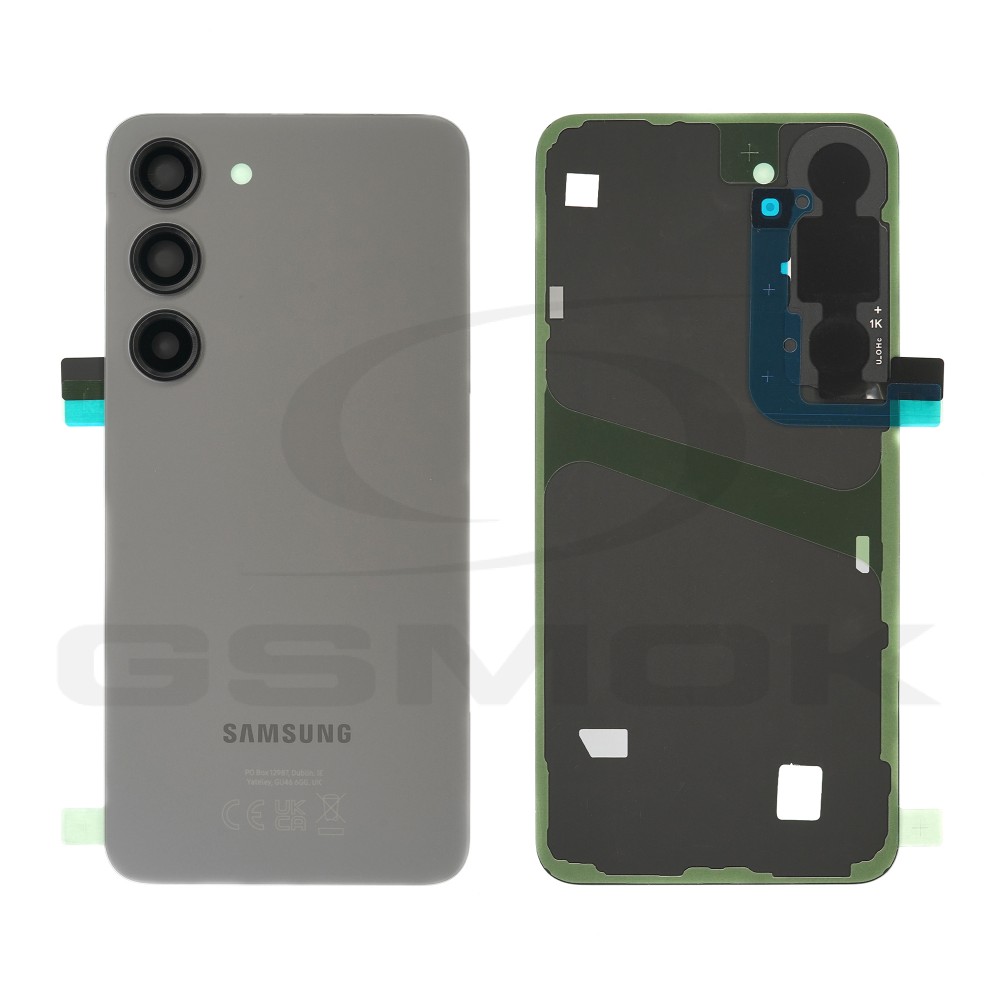 KLAPKA BATERII OBUDOWA SAMSUNG S911 GALAXY S23 SZARA GH82-30393E ORYGINAŁ SERVICE PACK