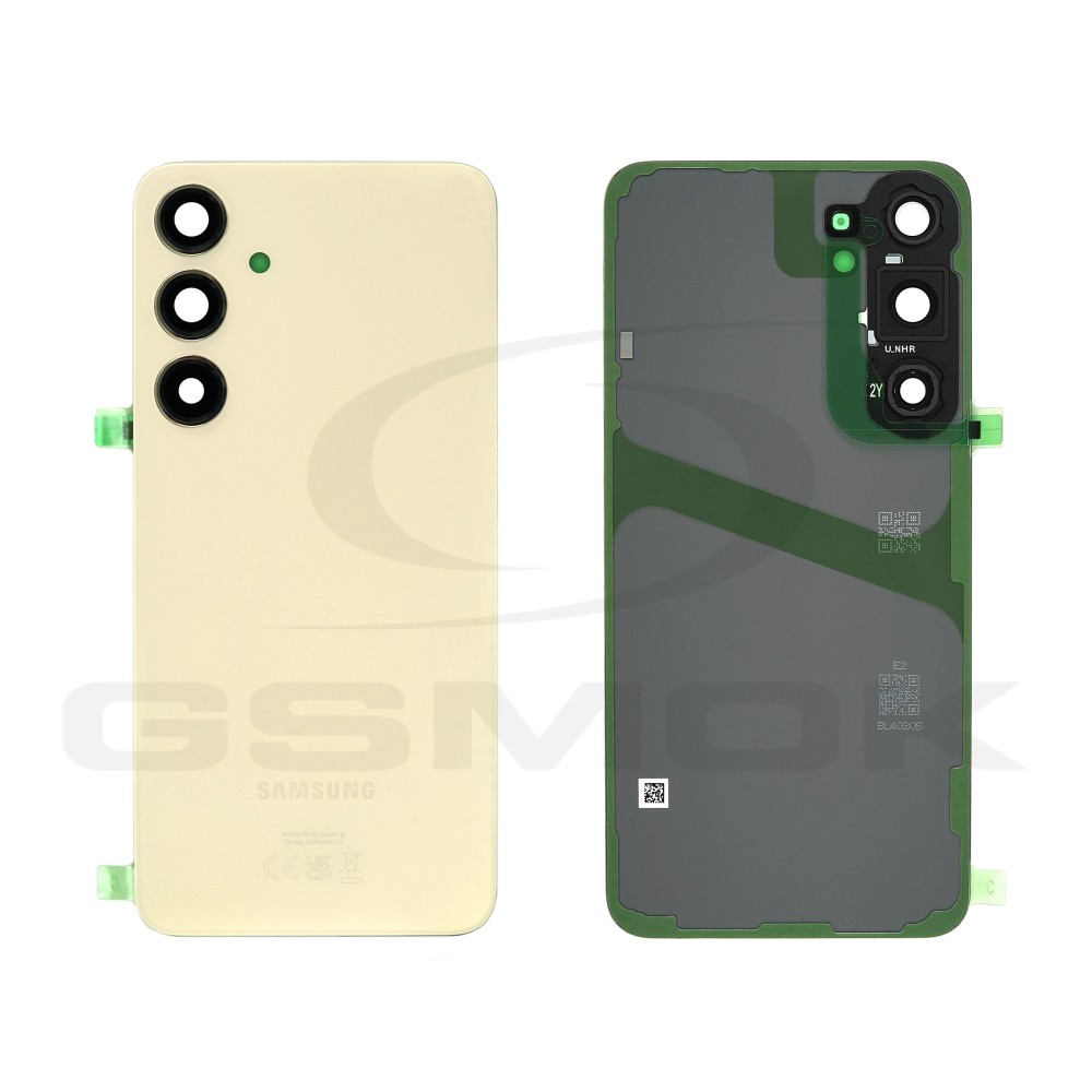 KLAPKA BATERII / OBUDOWA SAMSUNG S926 GALAXY S24 PLUS ŻÓŁTA GH82-33275D ORYGINAŁ SERVICE PACK