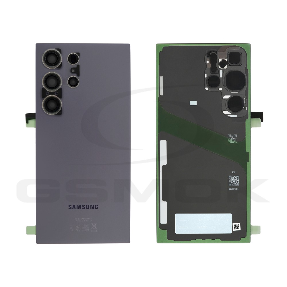 KLAPKA BATERII / OBUDOWA SAMSUNG S928 GALAXY S24 ULTRA FIOLETOWA GH82-33349D ORYGINAŁ SERVICE PACK