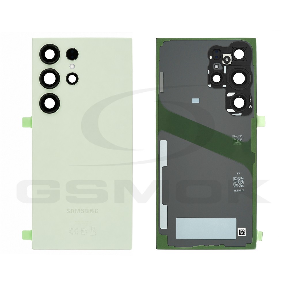 KLAPKA BATERII / OBUDOWA SAMSUNG S928 GALAXY S24 ULTRA ZIELONA GH82-33349E ORYGINAŁ SERVICE PACK