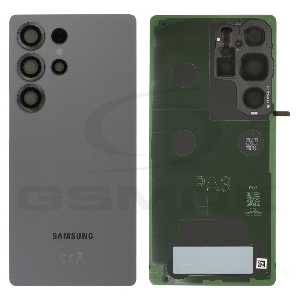 KLAPKA BATERII / OBUDOWA SAMSUNG S938 GALAXY S25 ULTRA TYTANOWY CZARNY GH82-36353D ORYGINAŁ SERVICE PACK