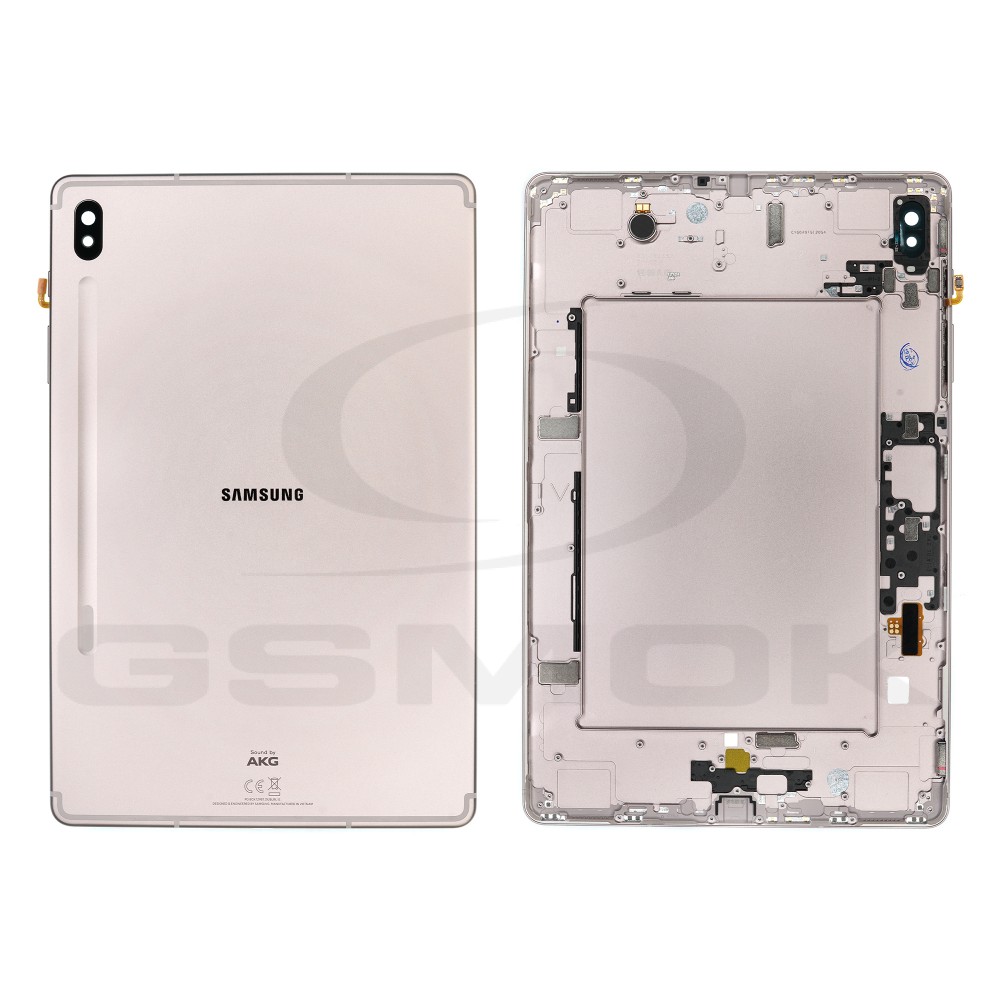 KLAPKA BATERII OBUDOWA SAMSUNG T860 GALAXY TAB S6 ROSE BLUSH GH82-20850C ORYGINAŁ SERVICE PACK