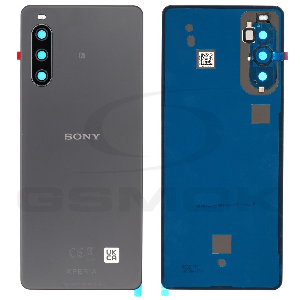 KLAPKA BATERII / OBUDOWA SONY XPERIA 10 IV DUAL CZARNA A5047156A A5047156B ORYGINAŁ SERVICE PACK