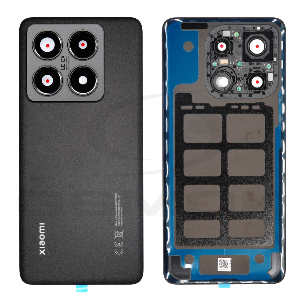 KLAPKA BATERII / OBUDOWA XIAOMI 14T PRO CZARNA 56001800N1200 ORYGINAŁ SERVICE PACK