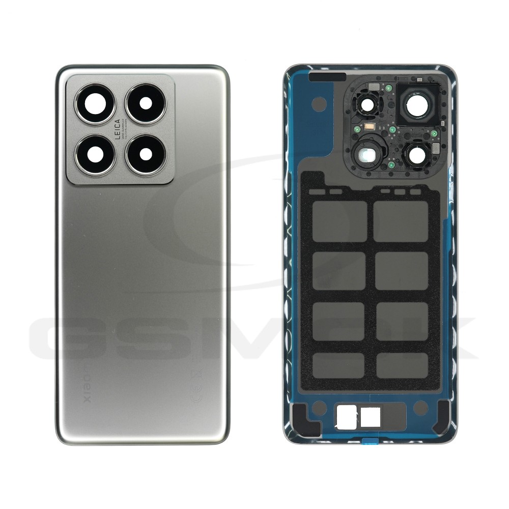 KLAPKA BATERII / OBUDOWA XIAOMI 14T PRO SZARA 56001900N1200 ORYGINAŁ SERVICE PACK