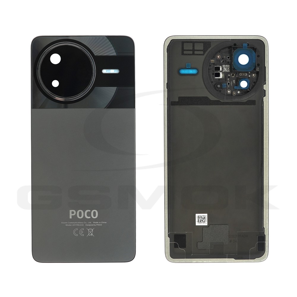 KLAPKA BATERII / OBUDOWA XIAOMI POCO F7 PRO CZARNA 56002900O1100 ORYGINAŁ SERVICE PACK