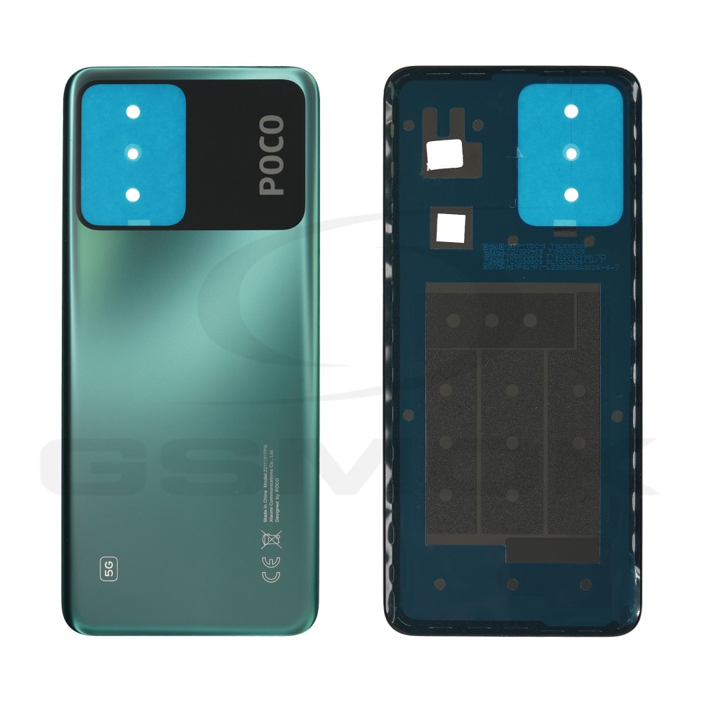 KLAPKA BATERII / OBUDOWA XIAOMI POCO X5 5G ZIELONA 1610111000725C ORYGINAŁ SERVICE PACK