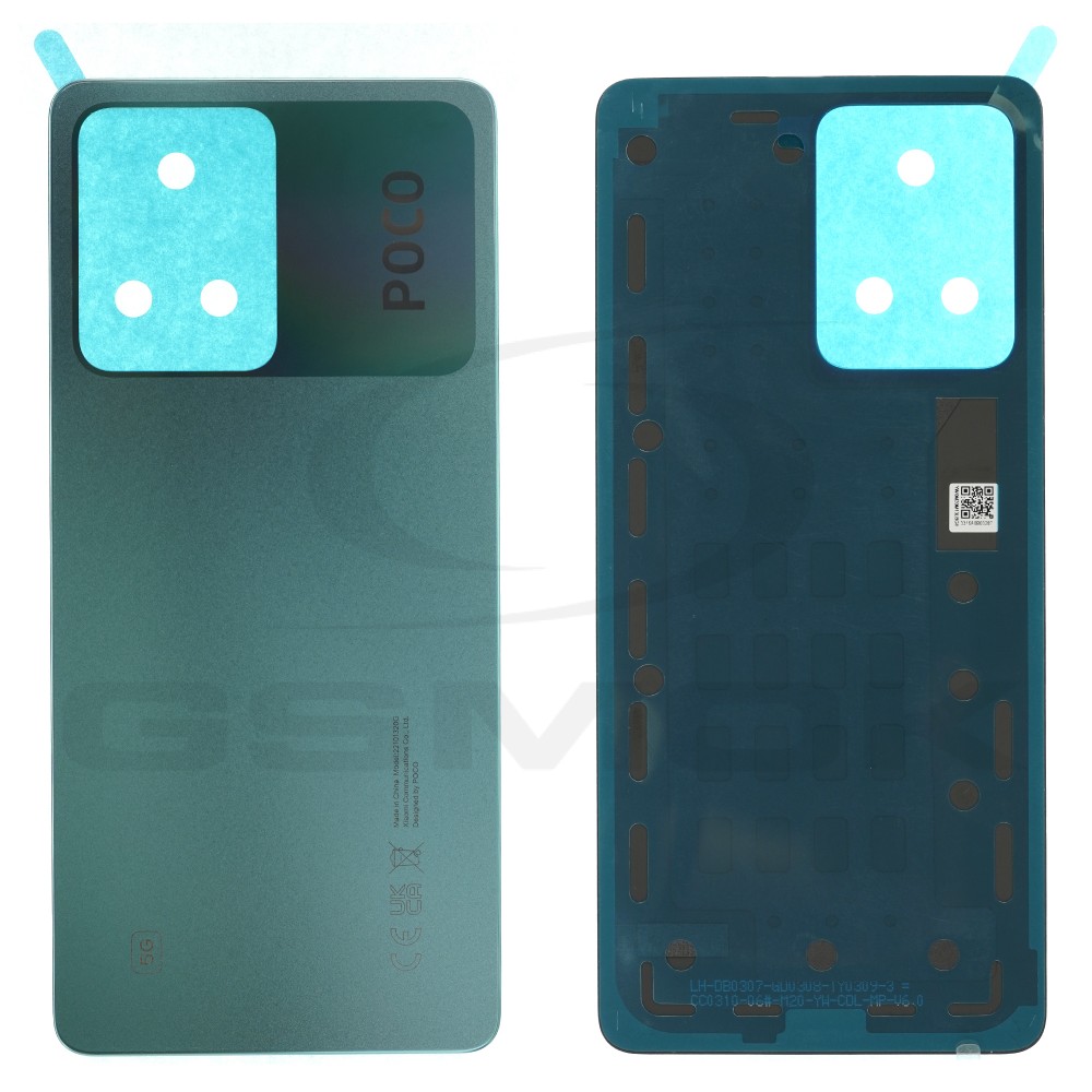 KLAPKA BATERII / OBUDOWA XIAOMI POCO X5 PRO 5G NIEBIESKA 1610111000653A ORYGINAŁ SERVICE PACK
