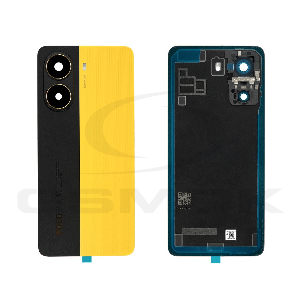 KLAPKA BATERII / OBUDOWA XIAOMI POCO X7 PRO 5G ŻÓŁTA 56002800O1000 ORYGINAŁ SERVICE PACK